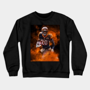 Joe Mixon Cincinnati Sports Art Crewneck Sweatshirt